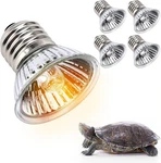 50W Uva+uvb Heat Lamp, 4 Pack Light Bulbs For Reptiles, Amphib. Fixed Price $14.27.