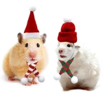 Vehomy Small Animal Christmas Costume - Guinea Pig Hat And Scarf. Fixed Price $14.24.