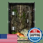 Maiyuolg Reptile 8X8X12 Terrarium Pvc Enclosure, Lizard Tank, Cre. Fixed Price $44.70.