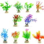 Comsun 10 Pack Artificial Aquarium Plants, Small Size To 4.5 Inch Approxima.... Fixed Price $15.76.