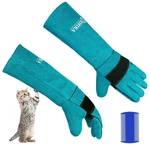 Animal Handling Anti Scratch Protective Gloves For Training Dogs Cat Bi.... Fixed Price $29.81.