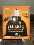 Flukers Mini Sun Dome Deep Flush Mount Lamp 5.5 100 Watt Max Turtles Reptiles. Fixed Price $12.00.