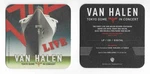 David Lee Roth Van Halen Rare 2015 Usa Promo Drink Coaster For Live Cd 4X4 Mint. Fixed Price $34.99.