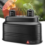 Mixjoy Dual Reptile Light Fixture, Max 160W Heat Lamp With Separate Switches,.... Fixed Price $37.70.