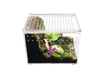 Herpcult Acrylic Reptile Terrarium Gecko Snake Spider Vivarium Cage Medium Flat. Fixed Price $37.98.