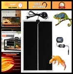 Mq Reptile Terrarium Heat Pad With Lcd Digital Aquarium Thermometer, 11 X 16.5IN. Fixed Price $35.99.