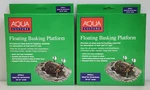 2-PK Aqua Culture Small Floating Basking Platform Turtles 10-12" Terrariums, New. Fixed Price $9.95.