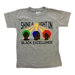 Proud By Design Shine Light On Black Excellence Youth Graphic Tee. Fixed Price $13.99.