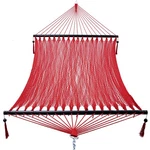 Pnaeut Double Rope Hammocks For Outside, Handwoven No Stand, Ruby. Fixed Price $170.05.