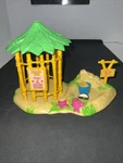 The Littlest Pet Shop Zoo Jungle Hut-home Of Bunch 1993 Kenner *read*. Fixed Price $23.99.