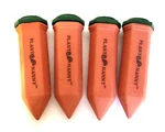 Lot 4 Nanny Terra-cotta Stake Watering Potted Plants Set. Fixed Price $12.00.