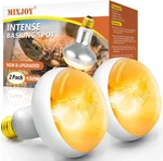 100W Reptile Heat Lamp Bulb, 2PACK Basking Spot Light, Upgraded Intense. Fixed Price $13.99.