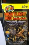 Zoo Med Nightlight Red Reptile Bulb 40WT In Stock Usa. Fixed Price $7.99.