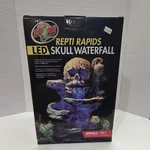 Zoo Med Rapids Skull Waterfall Small Reptile Decoration Make Offer!!. Fixed Price $60.00.