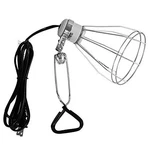Simple Deluxe Clamp Light With Steel Cage Wire Grillup To 250W E26 Socket. Fixed Price $26.66.