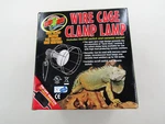 Zoo Med Wire Cage Clamp For Reptile Includes On/off Switch & Ceramic Socket. Fixed Price $13.49.