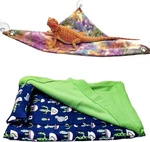 Mechpia Bearded Dragon Tank Accessories, Reptile Bedding Hammock Soft Fabric .... Fixed Price $18.99.