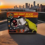 Zoo Med X 5 1/2 Inch Day And Night Desert Lighting Kit. Fixed Price $50.57.