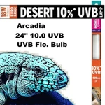 Arcadia 10.0 24" 18W T8 Uvb Fluorescent Bulb. Fixed Price $18.99.