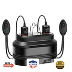 Mecesor Reptile Dual Light Fixture With Dimming Switch And Timer, Deep Dome. Fixed Price $73.77.