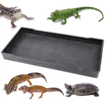 Reptile Food Water Bowl Plate Dish Tortoise Pet Drinking Eating Size 1S. Fixed Price $24.37.