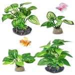 Gozilla Silk Fish Tank Plants,reptile Artificial Plant,reptile For Ter.... Fixed Price $15.76.