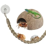 Hodpyihc 2PCS Hermit Crab Accessories 25.9INX1.58IN Reptile Climbing Rope Nat.... Fixed Price $14.58.
