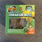 Zoo Med Terrarium Moss Small 5 Gallon CF2-S. Fixed Price $7.49.