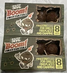 Jealous Devil Boom Firestarter For Grills Fireplaces And Camping 8-PACK X 2, New. Fixed Price $17.55.