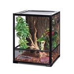 Zoo Reptile Glass Terrarium, 18" X 24" Front Opening With Double .... Fixed Price $239.76.