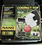 Exo Compact Top Terrarium Canopy Light Nano 8" 3.5" 5.9" New In Box. Fixed Price $29.99.