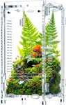 Jumping Spider Enclosure, Acrylic Terrarium With Magnetic Doors, 0.8MM Micr. Fixed Price $14.04.
