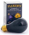 Reptile, Flukers Black Nightlight Incandescent Bulb (75 Watt). Fixed Price $14.94.