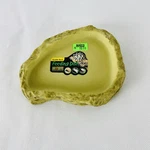 Exo-terra Granite Rock Reptile Feeding Dish, New. Fixed Price $6.99.