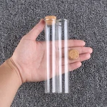 Pieces 60ML Test Tubes With Cork Stopper 25*150MM Glass Terrarium Spice. Fixed Price $18.98.