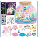 Unicorn Light-up Terrarium Kit For Kids Themed Remote And Multi Colors. Fixed Price $20.99.