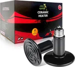 Leoterra 75W Ceramic Heat Emitter, Reptile Lamp Bulb For 20-40 Gallons Bear. Fixed Price $18.28.