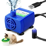 Pet Water Dispenser Pump Usb Rechargeable Led Light Cat Drinking Fountain Motor. Fixed Price $10.89.