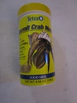 Tetra Hermit Crab Food Meal 4.94 Oz. Exp 1/2027 Fiddler Growth Support. Fixed Price $11.99.