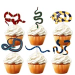 Snake Dessert Cupcake Reptile Pet Theme Decor Supplies Boy Girl Woman Hap.... Fixed Price $14.44.