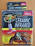 Zoo Med Repticare Infrared Ceramic Heat Emitter, 100W - Brand New. Fixed Price $14.95.
