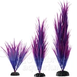 Purple Nile Grass Weighted Base Plastic Aquarium Plant Small/medium Or Large. Fixed Price $9.99.