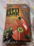 Zoo Med Premium Bark Natural Reptile Bedding 10 Dry Quart Bag With Holes. Fixed Price $20.00.