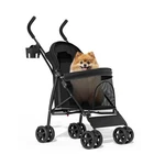 Monibloom 4 Wheels Pet Stroller, Easy-fold Puppy Cage Jogger With Su.... Fixed Price $52.19.