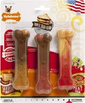 Nylabone Long Lasting Power Chew Flavor Frenzy 3 Pack, Petite 15 Lb Dog Toy. Fixed Price $13.06.