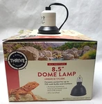 New Thrive 8.5" Dome Lamp 6FT Cord On/off Switch For 150 Watt Bulb. Fixed Price $18.95.