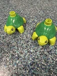 New Lego Duplo Green Turtle Tortoise Animal Lime Color Body W/ Shell Zoo Pet X2. Fixed Price $12.00.