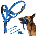 Dog Headcollar With Leash And Safety Strap Stops Heavy Pulling On The P.... Fixed Price $45.62.