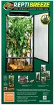 Zoo Med Reptibreeze Pet Reptile Terrarium Screen Aluminum Cage Open Enclosure. Fixed Price $147.79.