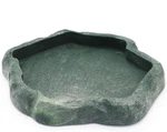 Plastic Feeder Bowl Slson Small Green Reptile Terraium. Fixed Price $12.85.